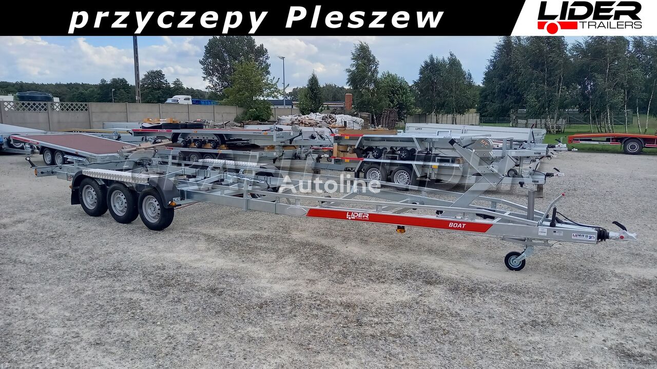 new Temared TM-215 przyczepa 741x173cm, do przewozu łodzi max 820cm, B35/3 V boat trailer