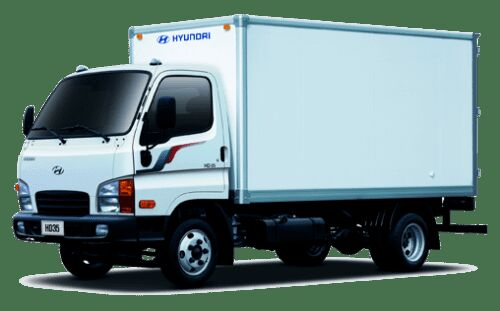 new Hyundai HD 35 box truck