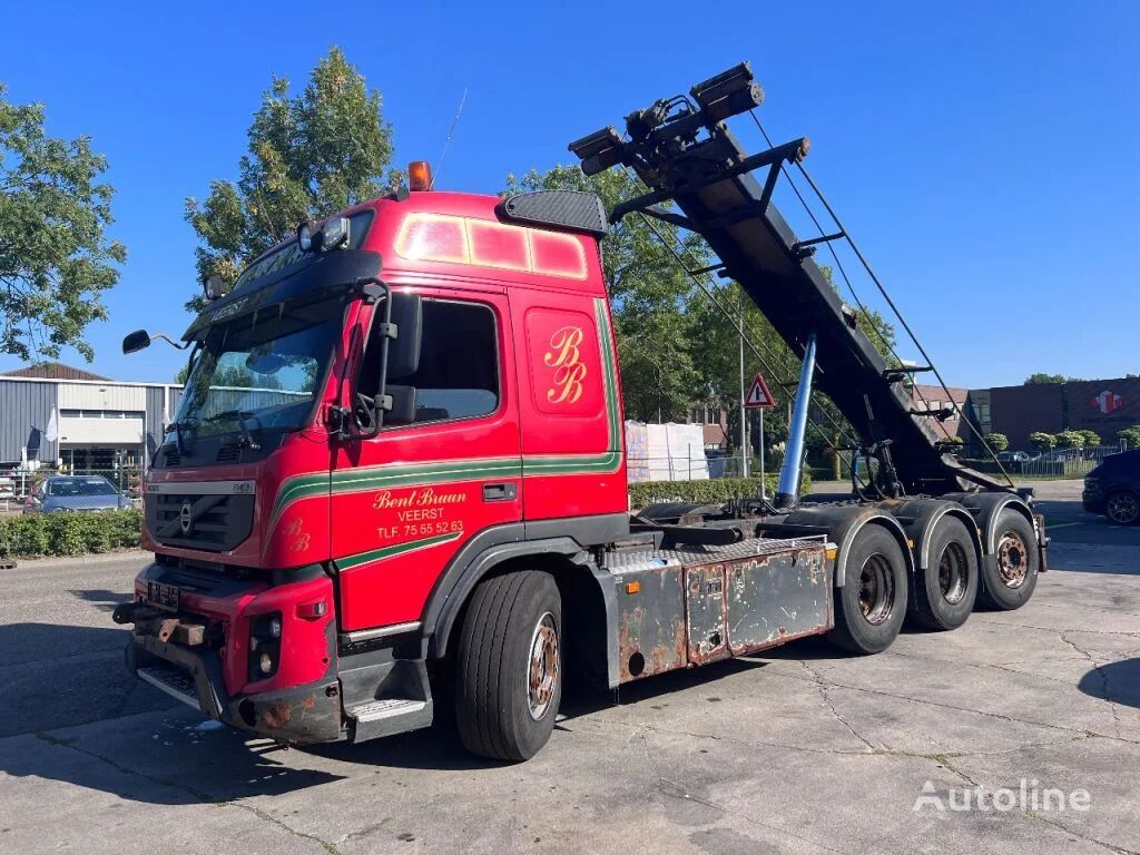 Volvo FMX 500 8X4 HMF CableLift cable system truck