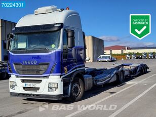 IVECO Stralis 500 4X2 ROLFO transporter Standklima 2xTanks Euro 6 car transporter