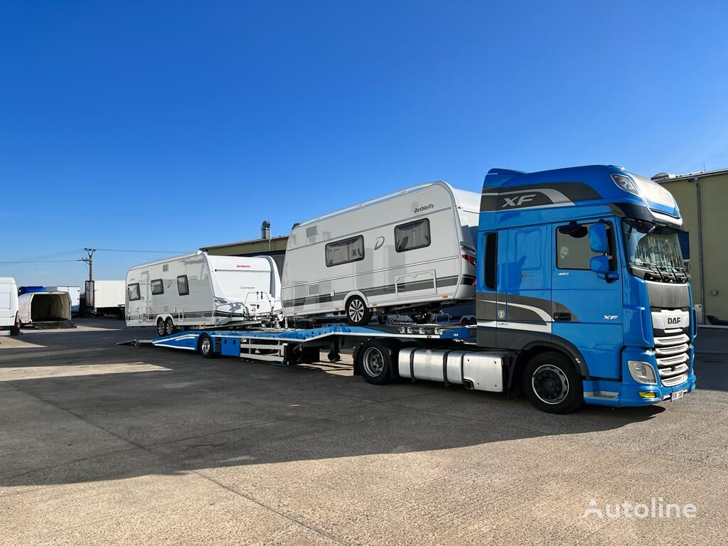 new Eroglu Caravan Carrier  car transporter semi-trailer