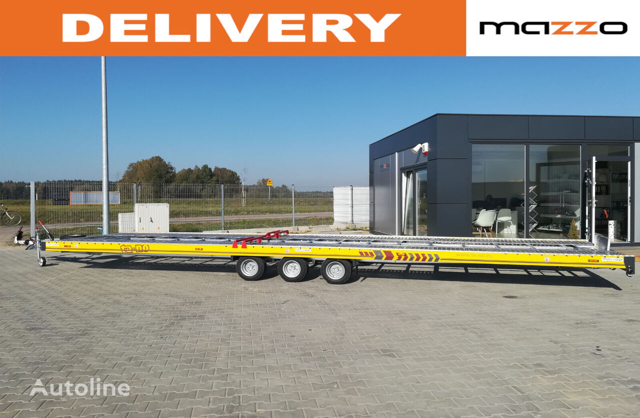 35.85 850x210cm 3500kg Two car trailer car transporter trailer for