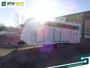 new Brian James Race Transporter 6, Seilzug, Reifenregal, MIETE MÖGLICH car transporter trailer