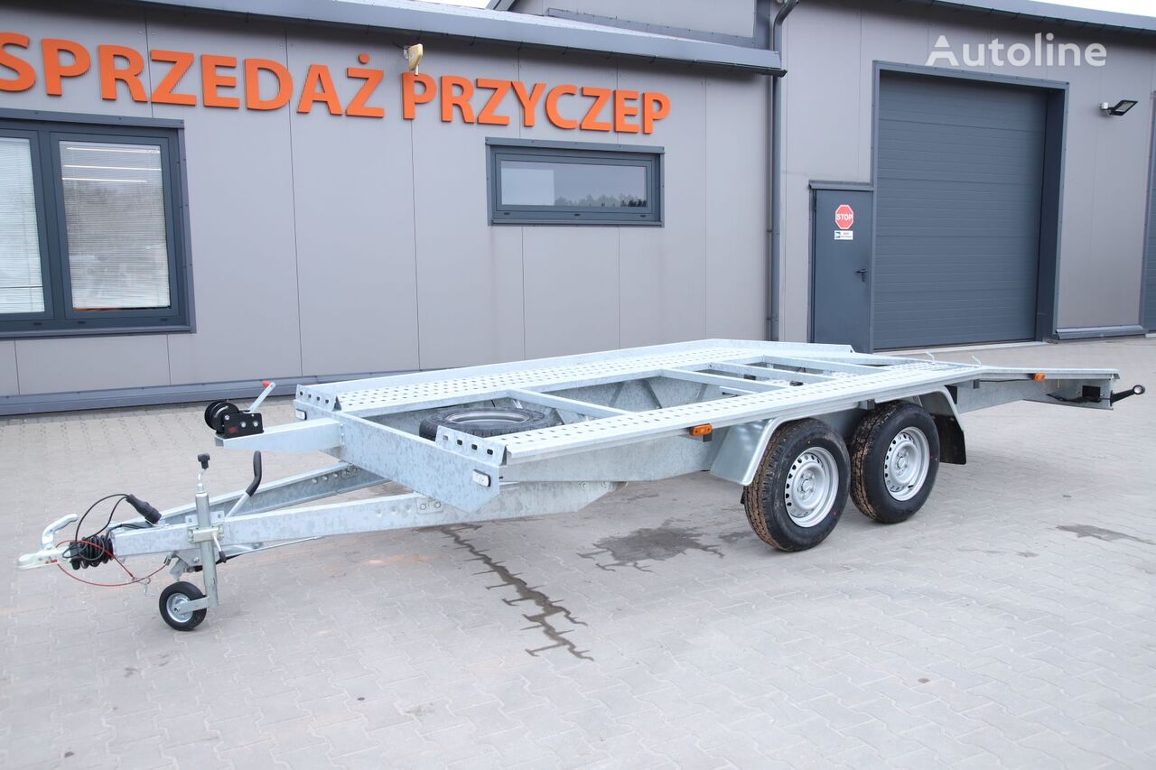 new Niewiadów Jupiter 4,5 x 2  DMC 2700 kg car transporter trailer