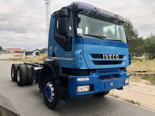 IVECO 360KM 6x4 rama lub wywrotka alu kiper 3 str. Sprowadzony ze Szwa chassis truck