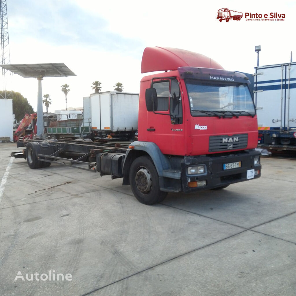 MAN 18.285 chassis truck