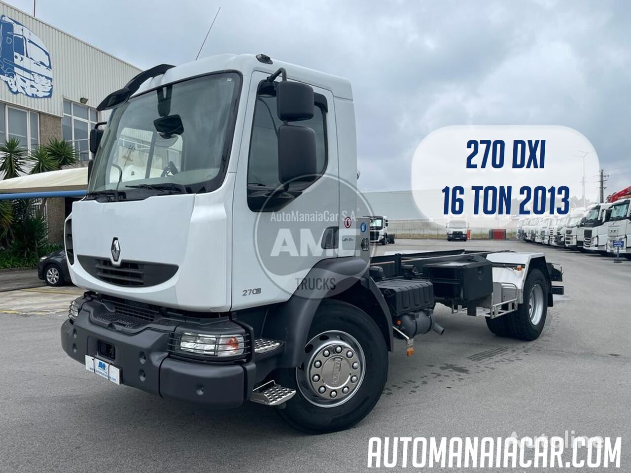 Renault MIDLUM 270 DXI EURO5 4X2 16TON – COM OPÇÃO DE BÁSCULA chassis truck