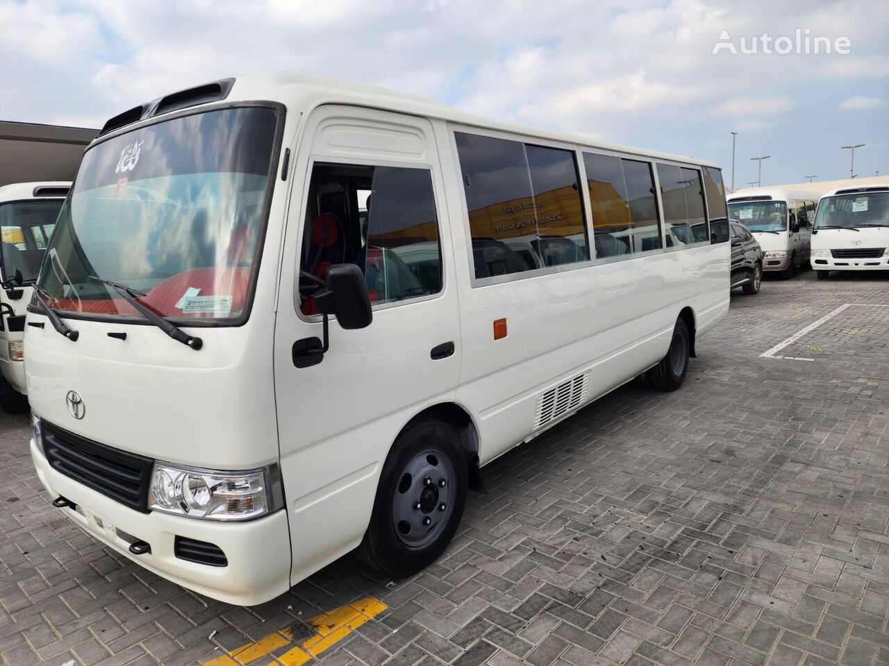 Toyota Coaster Coach Bus LHD for sale Netherlands