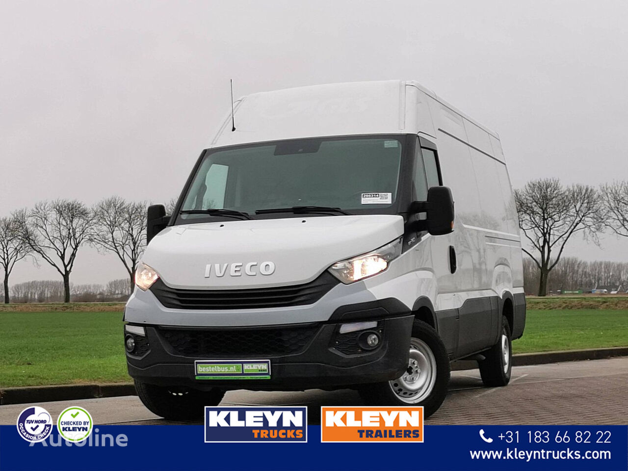 IVECO DAILY 35 S 14 closed box van for sale Netherlands Vuren, DV32046