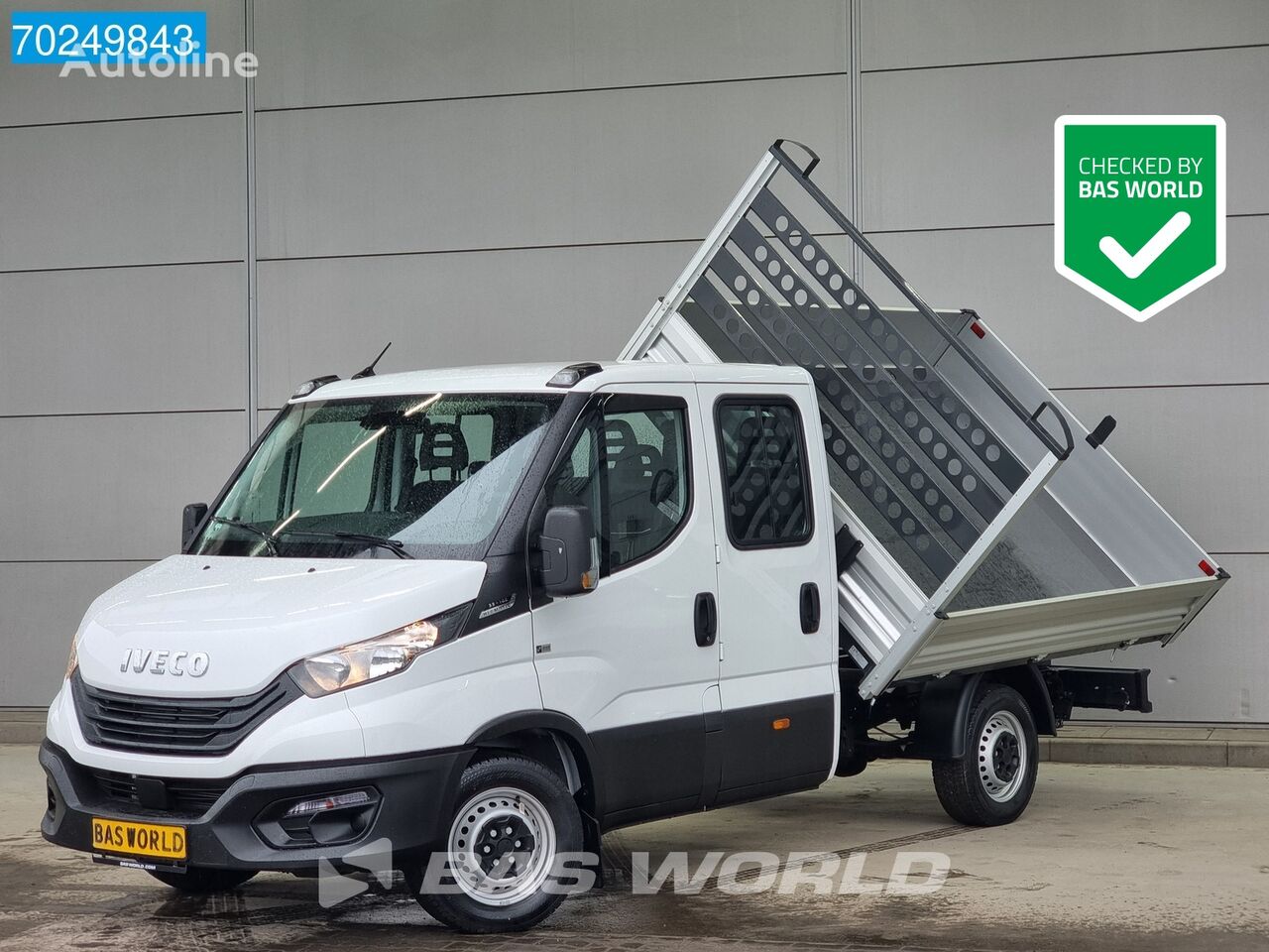 IVECO Daily 35S16 Automaat Dubbel Cabine 3 zijdige Kipper 3500kg trekh dump truck < 3.5t