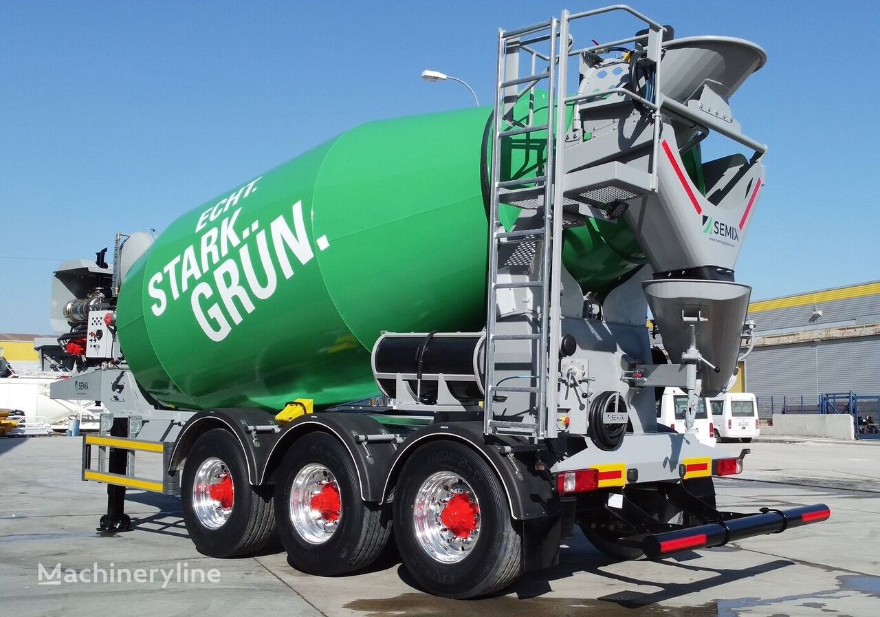 new Semix 12 m³ Semi Trailer Beton Mixer concrete mixer semi-trailer