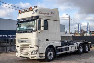 DAF XF 105.460 - AJK + intarder container chassis