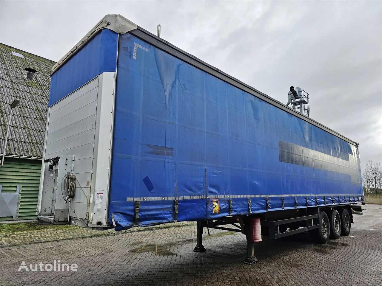 Schmitz Cargobull SCB - Lifting roof - sliding roof - Galvanised chassis curtain side semi-trailer