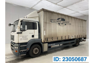 MAN TGA 18.320 curtainsider truck