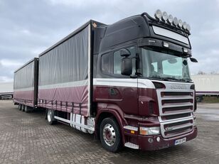 Scania R480  curtainsider truck + curtain side trailer