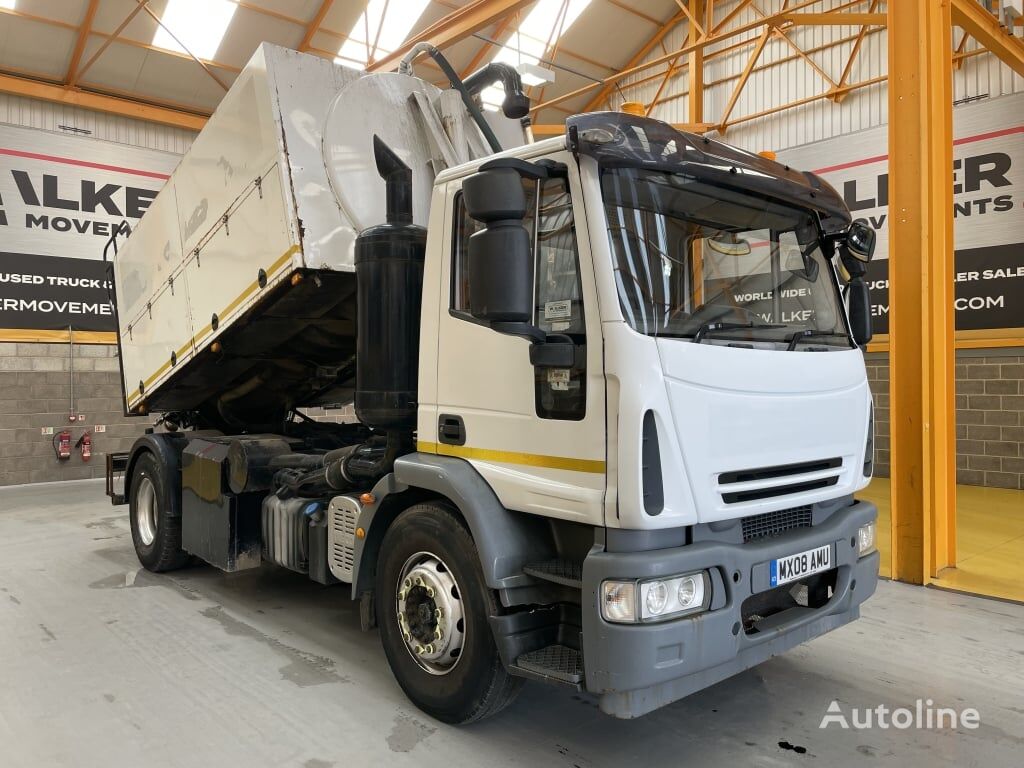 IVECO EUROCARGO 180E25 4X2 STEEL TIPPING WASTE WATER TANKER/JET VAC –  dump truck