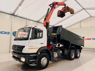 Mercedes-Benz Axor 2628 6x4 Steel Tipper Grab dump truck