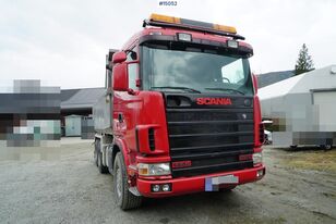 Scania 144G 6x2 tipper w/ 3-way tipper WATCH VIDEO dump truck
