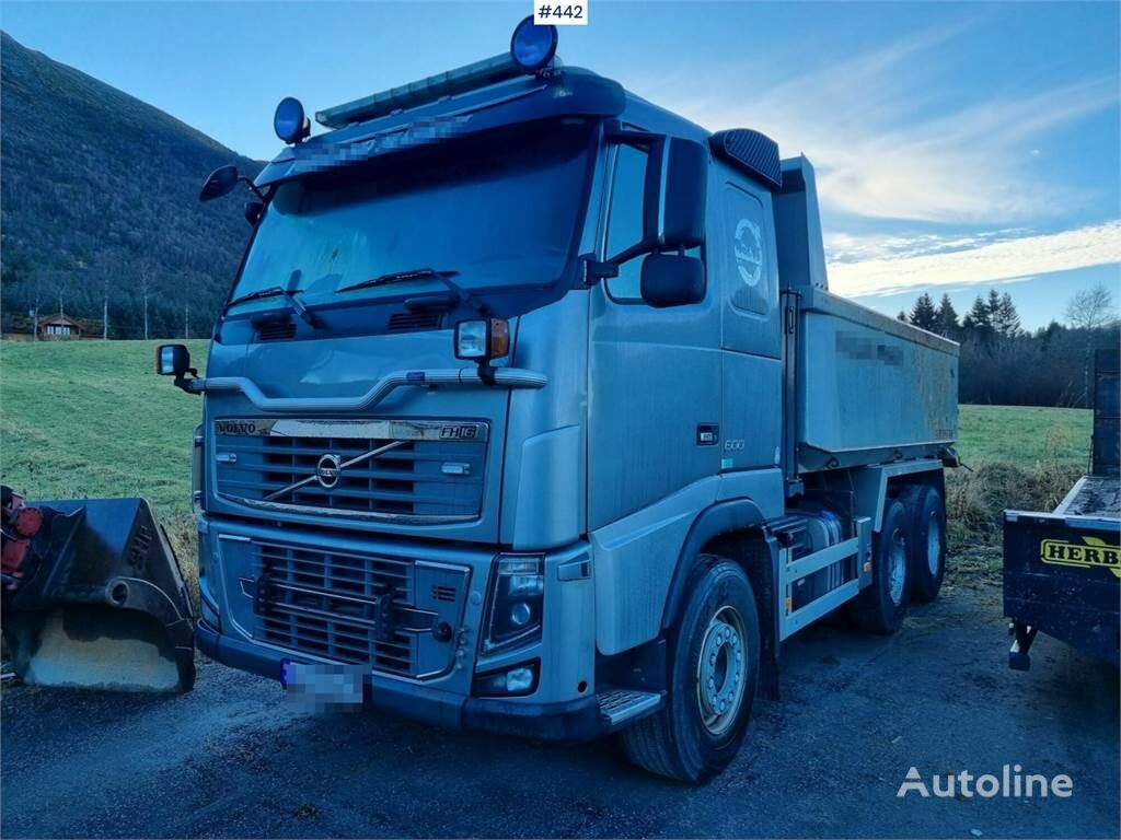 Volvo FMX 540 dump truck from Europe, used Volvo FMX 540 dump