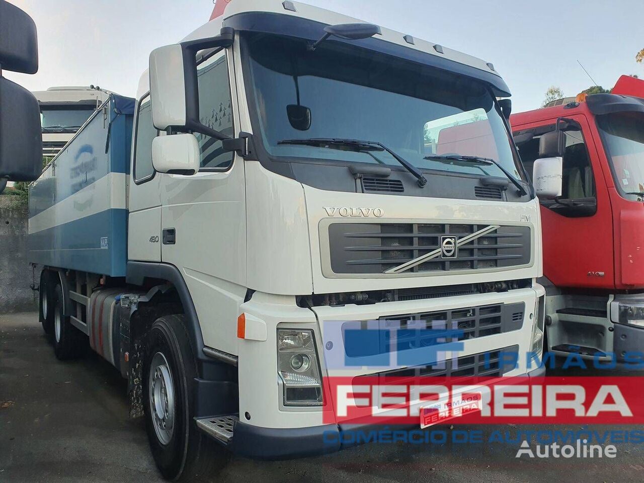 Volvo FM 480 6x2 molas Cubos reduzidos  dump truck