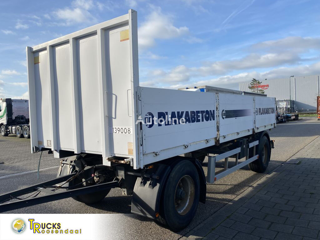 ATM AKF20/3 + 2 AXLE flatbed trailer