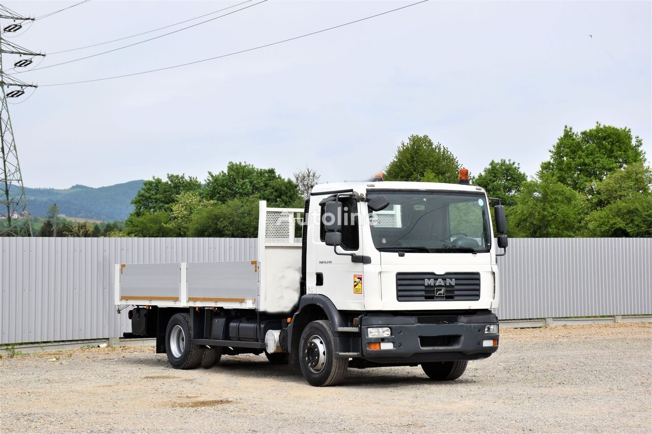 MAN TGM 15.240 flatbed truck