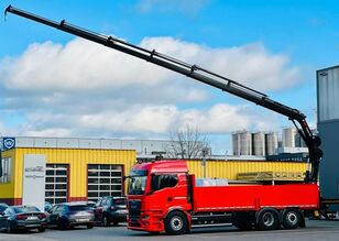 new MAN TGS 26.470 6x2 HIAB 228 Retarder Lenk/Lift *NEU flatbed truck