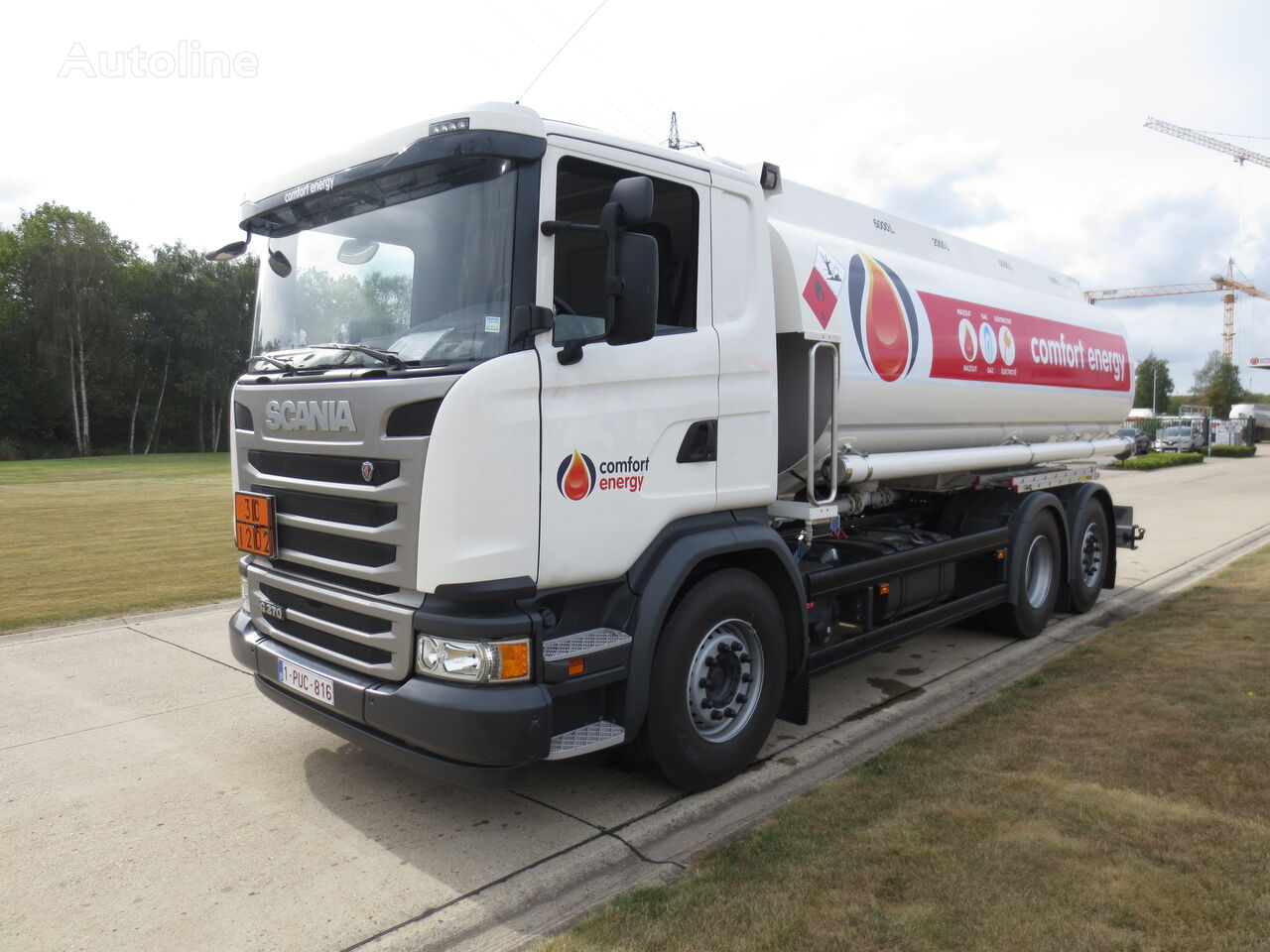 Scania G370 fuel truck