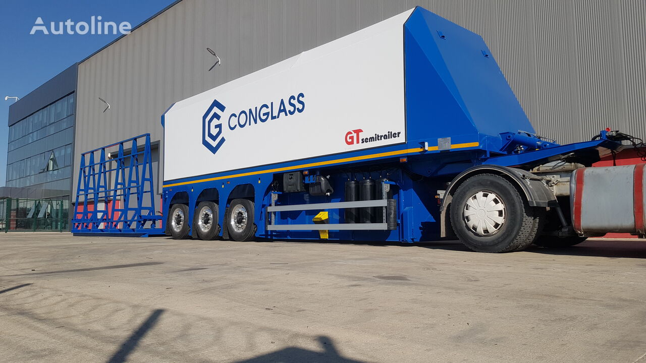new Gürleşenyıl inloader semi trailers glass transport semi-trailer