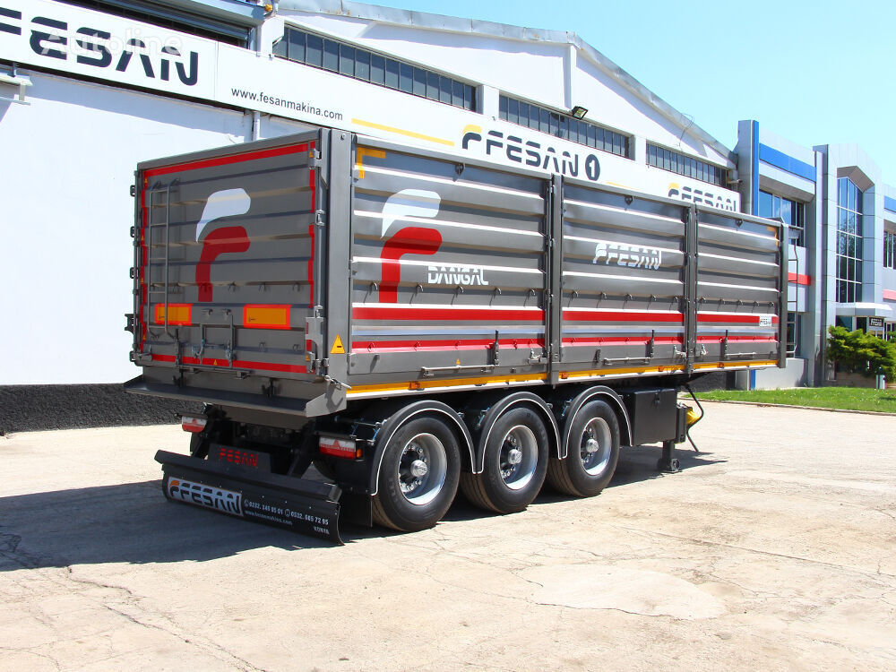 new Fesan DANGAL ZERNOVOZ GRAIN HARDOX REAR TIPPER grain semi-trailer