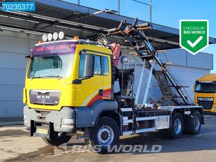 MAN TGS 26.440 6X6 NL-Truck Manual HMF1643 Z2 Crane Kran Euro 4 hook lift truck