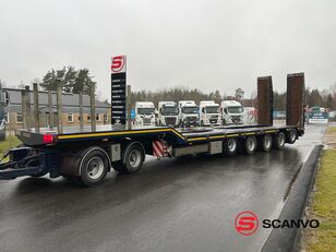 HRD 7 akslet - 84 ton blokvogn med ramper low loader trailer