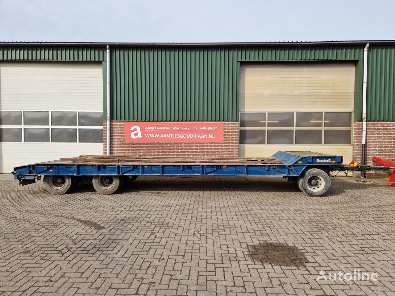 new Nooteboom low loader trailer