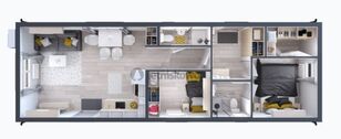 new ModulDom MADERA 57m2 - Mobilheim/ mobile home mobile home