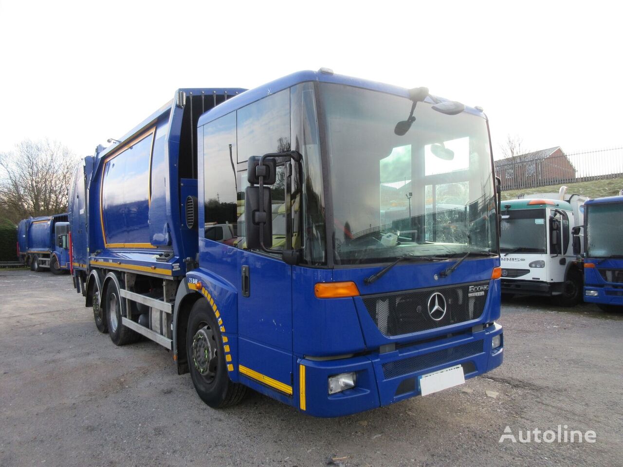 Mercedes-Benz ECONIC 26TON 6X2 REAR STEER GEESINK NORBA REFUSE garbage truck