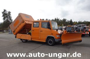 Mercedes-Benz 614 D Vario Winterdienst Schneeschild Sperre Kipper DOKA Plane ° snow removal machine