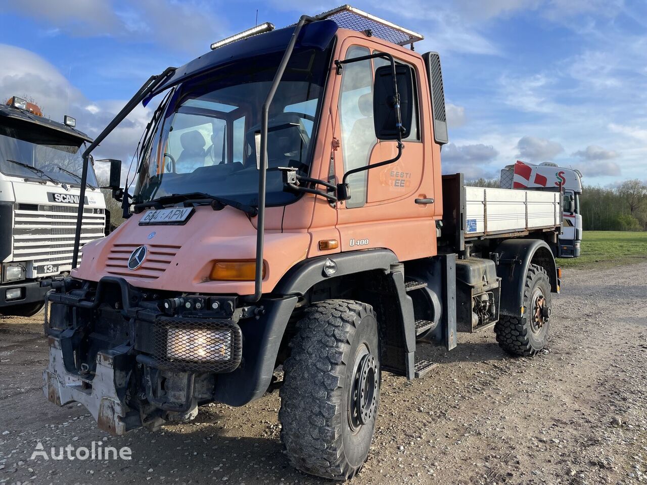 Mercedes-Benz Unimog U400  universal communal machine