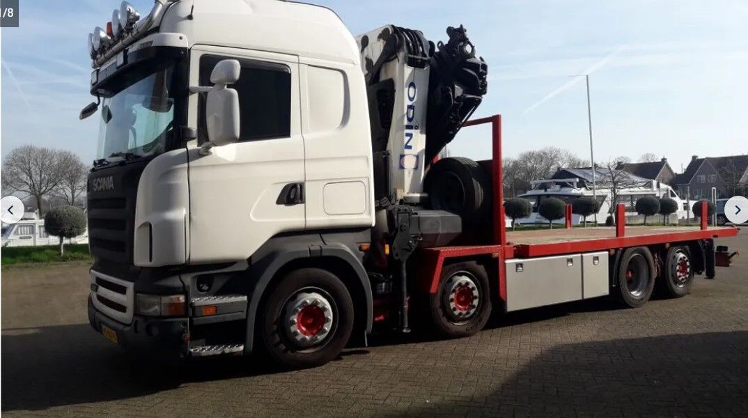 Scania R420  platform truck