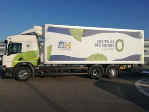 Scania CNG refrigerated truck