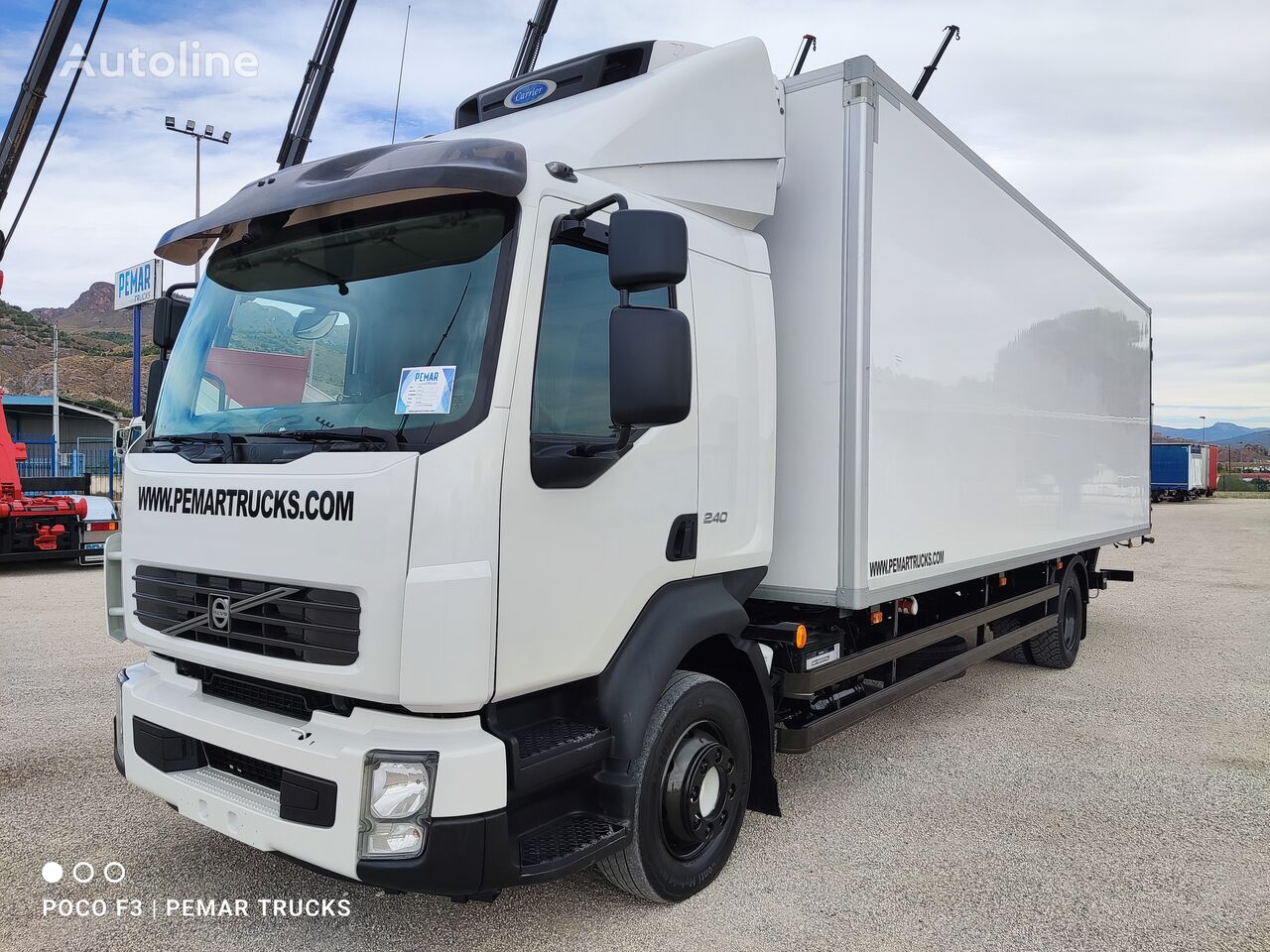 Volvo FL 240 FRIGORIFICO 14T 4X2 EURO 5 refrigerated truck