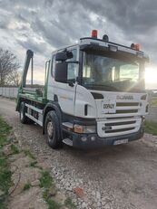 Scania skip loader truck