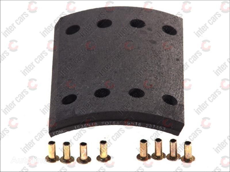 Kässbohrer 19574 D300MM,144*200*18/11.5MM FOMAR / ROULUNDS brake pad for Kässbohrer BPW trailer