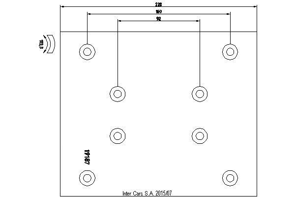 Renault D415MM,187*220*18.5MM (1REM) TEXTAR brake pad for Renault MAGNUM AE385/420/520 01.93-  truck