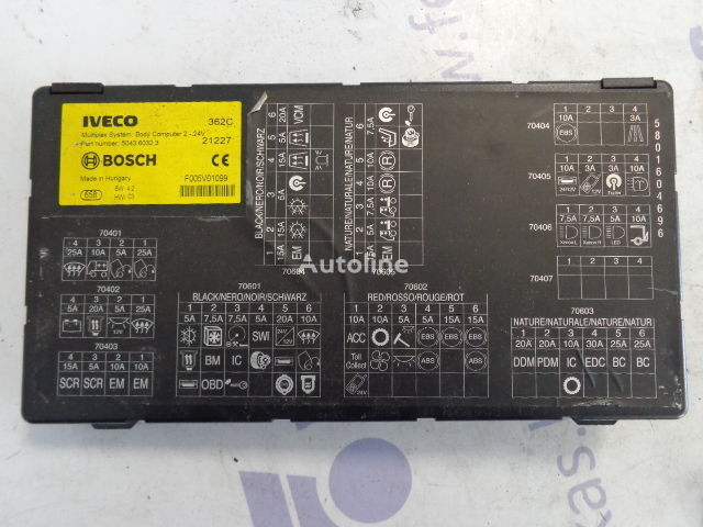 IVECO multiplex system 504360323 control unit for IVECO Stralis truck tractor