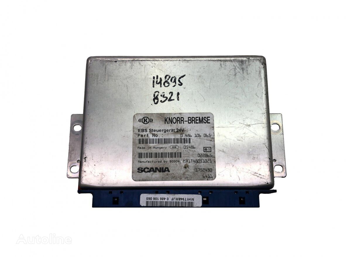 SCANIA, KNORR-BREMSE P-series (01.04-) 0486106065 control unit for Scania L,P,G,R,S-series (2016-) truck tractor