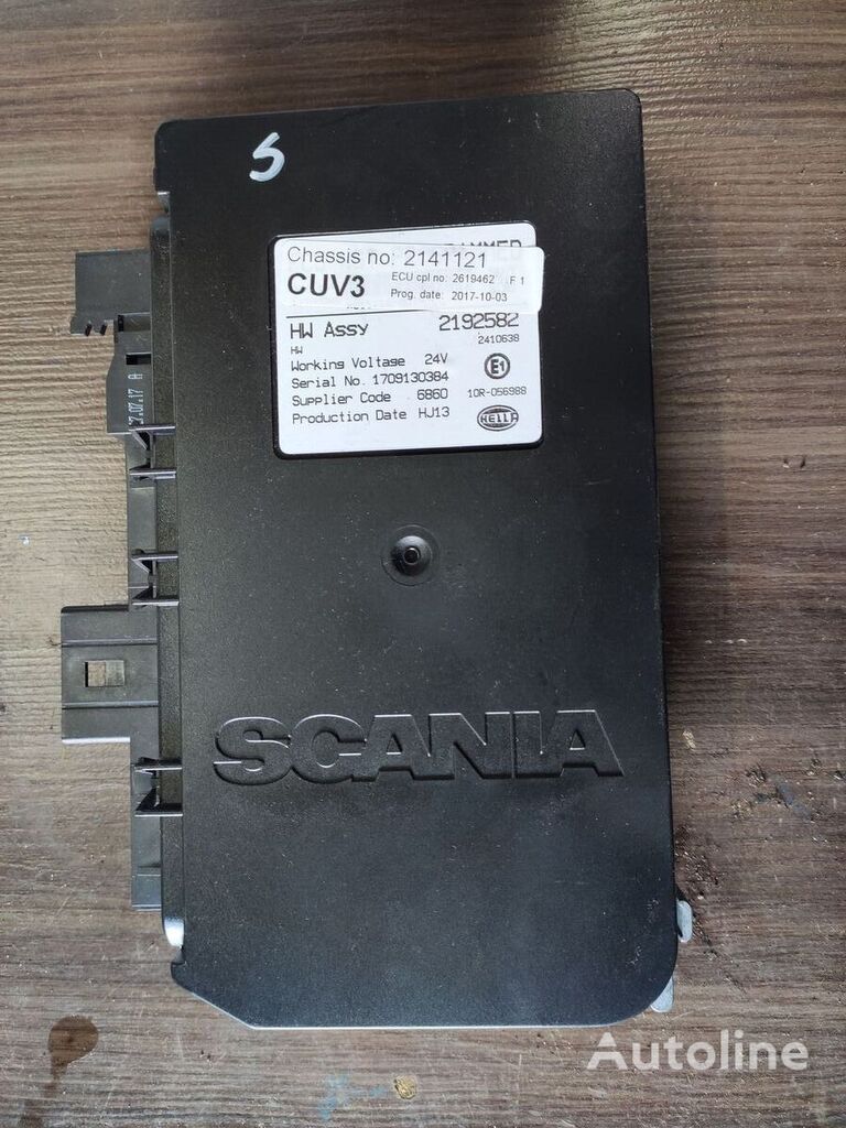 Scania CUV3 LIGHTS control unit for Scania truck tractor