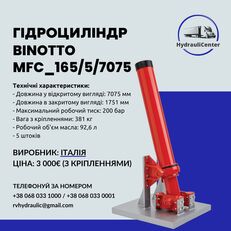 Binotto для самосвала Hyva, Edbro, , Penta. Шток hydraulic cylinder for Bodex semi-trailer