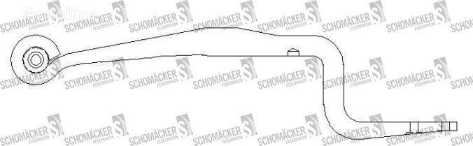 BPW Schomäcker 88172600, O.E.0508214170 leaf spring for semi-trailer