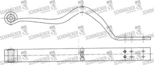 Schmitz Cargobull Schomäcker 266118, O.E. 1023939 Nr OE: 1023939 leaf spring for Schmitz Cargobull semi-trailer