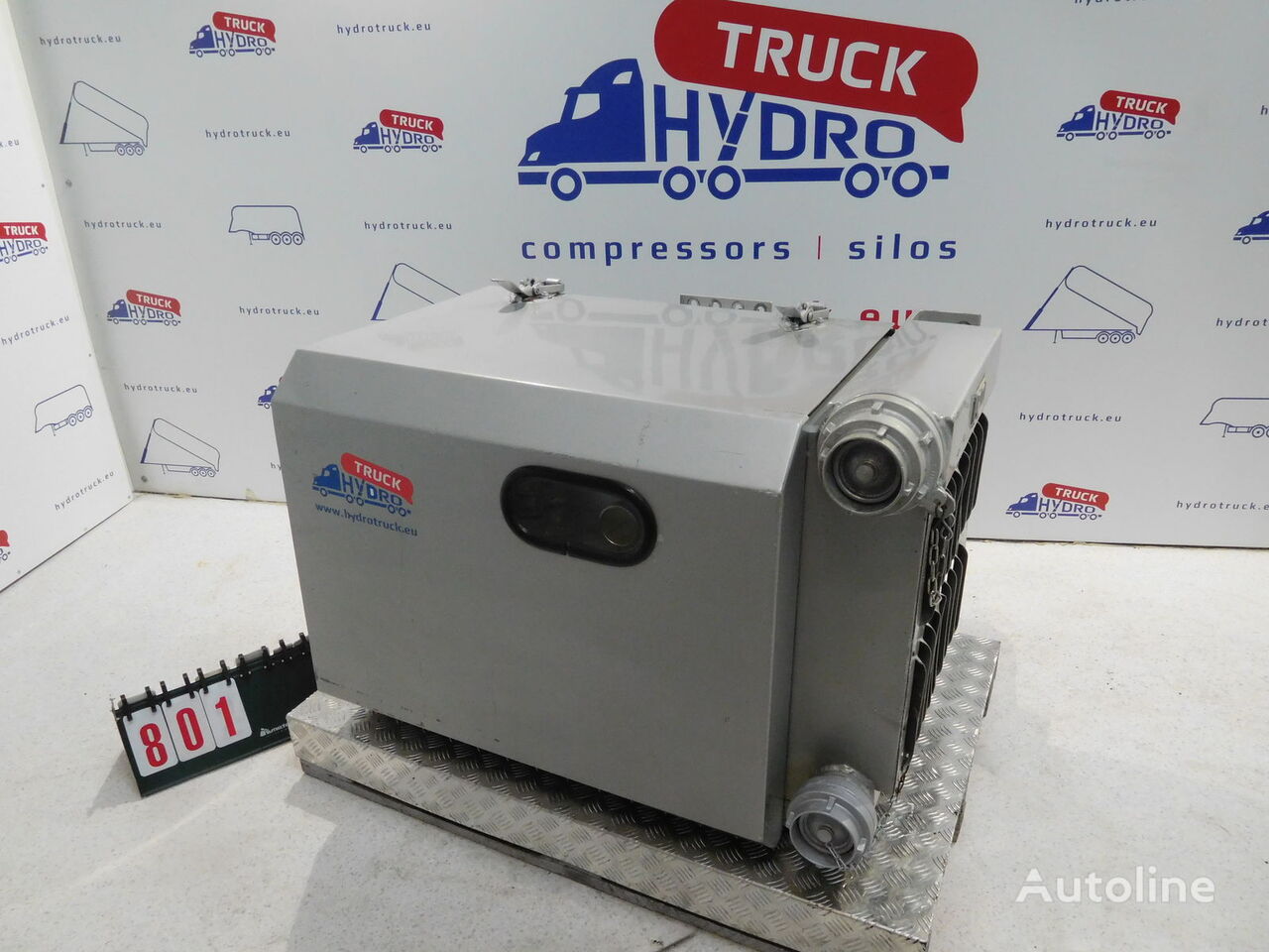 used BLACKMER TYPHON-2C in complete RTI building pneumatic compressor for tank transport